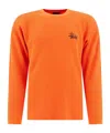 Stussy Basic Stock T-shirts In Orange