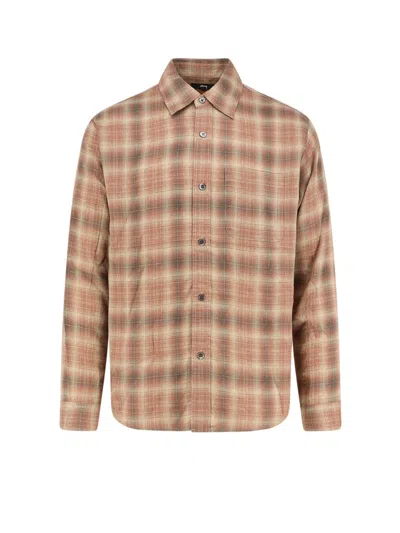 Stussy Long-sleeved Shirt In Brown