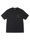 Stussy Look Beyond Pig Dyed Tee In Black