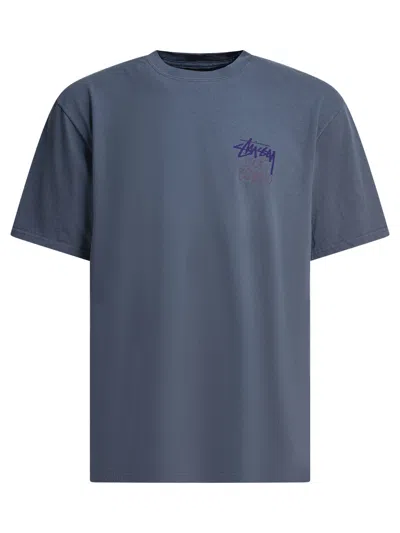 Stussy Look Beyond Pig. Dyed Tee In Blue