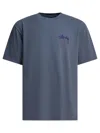 Stussy Look Beyond Pig. Dyed Tee In Gray