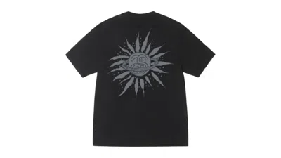 Pre-owned Stussy Look Beyond Pigment Dyed Tee Shirt In Black