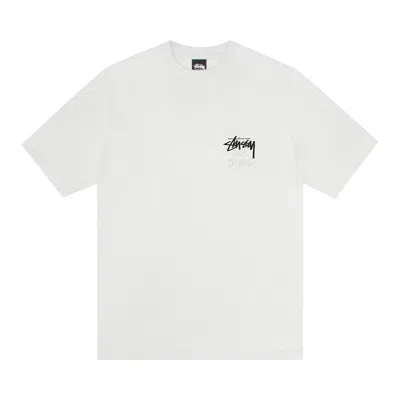 Pre-owned Stussy Look Beyond Tee Pigment Dyed 'natural' | Cream | Men's Size S In White