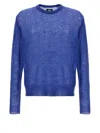 STUSSY LOOSE SWEATER SWEATER, CARDIGANS BLUE