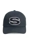 Stussy Low Pro Chenille S Cap In Blue