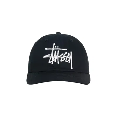 Pre-owned Stussy Low Profile Big Basic Snapback 'anthracite' | Black | Men's Size Onesize