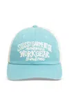 Stussy Low Profile Strapback Hat In Blue