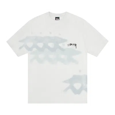 Pre-owned Stussy Low Tide Tee Pigment Dyed 'natural' | Cream | Men's Size M
