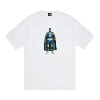 Pre-owned Stussy Lucha Tee 'white'