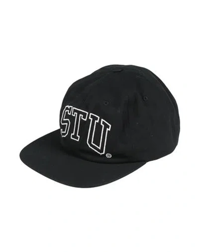 Stussy Man Hat Black Size 7 Cotton