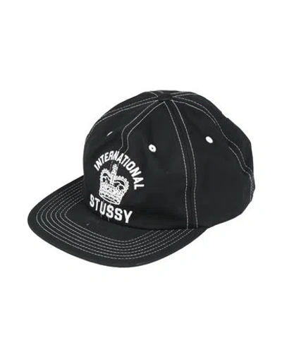 Stussy Man Hat Black Size Onesize Cotton