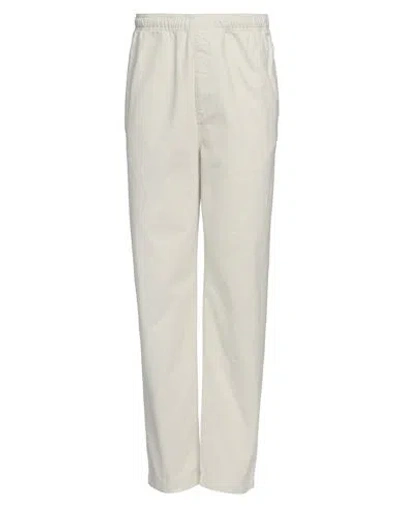 Stussy Man Pants Off White Size L Cotton