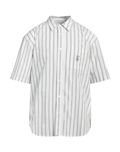 Stussy Man Shirt White Size Xl Cotton