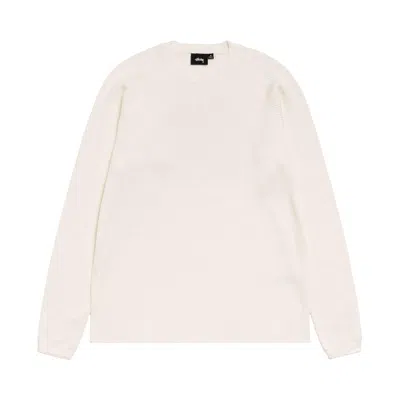 Pre-owned Stussy Mantra Raglan Thermal 'white' | Men's Size M