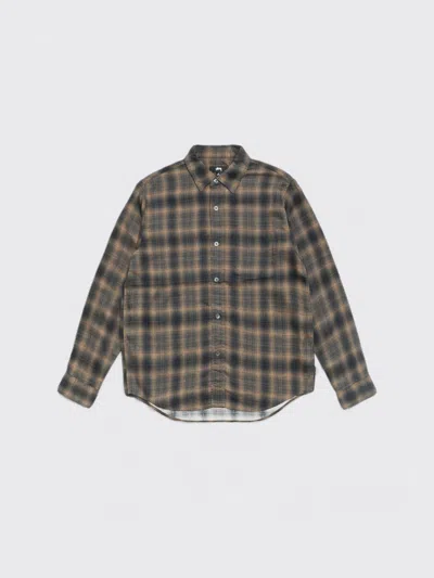 Stussy Matthew Plaid Shirt Sd In Brown