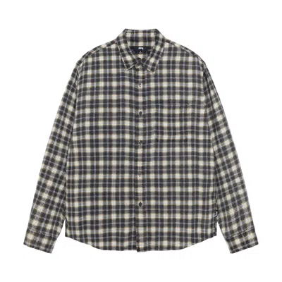 Pre-owned Stussy Matthew Shirt Printed Plaid 'black' | Men's Size M