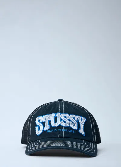 Stussy Md Burly Threads Trucker Cap In Multi
