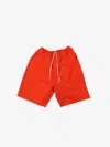 Stussy Cotton Swim Shorts In Red Orange