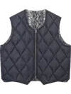 Stussy Men Python Reversible Vest In Bone