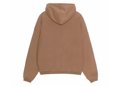 Pre-owned Stussy Men's  80 Relaxed Hoodie In Brown