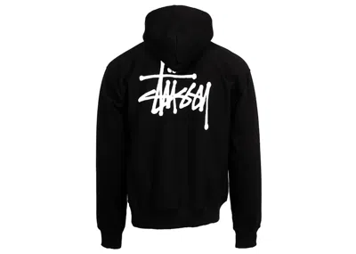 Pre-owned Stussy Men's  Basic Hoodie In Black