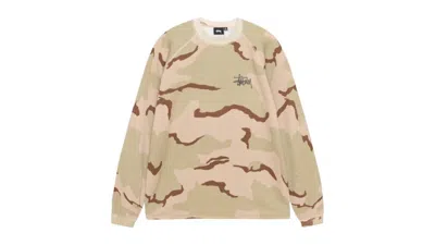 Pre-owned Stussy Men's  Basic Thermal In Sand Camo
