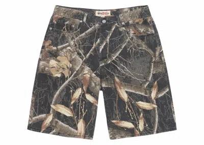 Pre-owned Stussy Men's  Big Ol' Short In Realtree Edge Camo