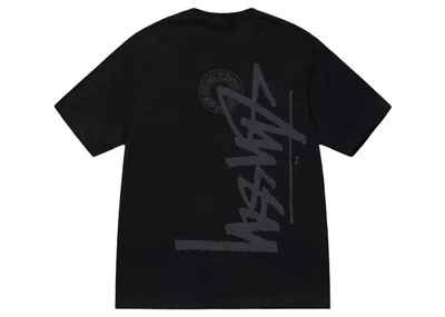 Pre-owned Stussy Men's  Buana Stock Tee Shirt In Black