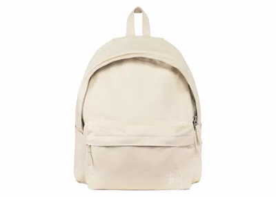 Pre-owned Stussy Men's  Canvas Backpack In Natural In Brown