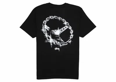 Pre-owned Stussy Men's  Chainlink T-shirt In Black