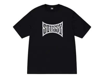 Pre-owned Stussy Men's  Champion Tee Shirt In Black
