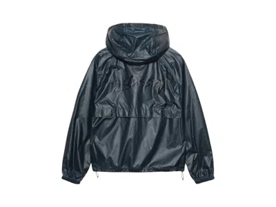 Pre-owned Stussy Men's  Cracked Ripstop Beach Shell In Royal Blue