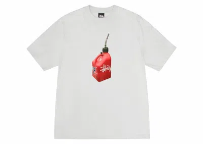 Pre-owned Stussy Men's  Fueled T-shirt In White