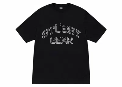 Pre-owned Stussy Men's  Gear Tee Shirt In Black