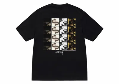 Pre-owned Stussy Men's  Grid Tee Shirt In Black