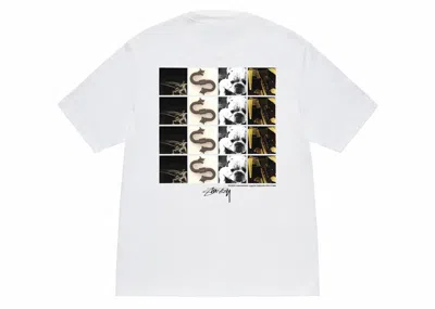 Pre-owned Stussy Men's  Grid Tee Shirt In White