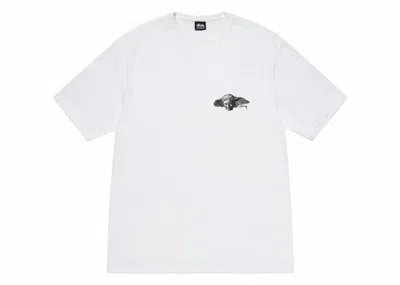 Pre-owned Stussy Men's  Hypnos Tee Shirt In White
