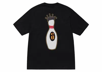 Pre-owned Stussy Men's  Kingpin Tee Shirt In Black