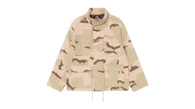 Pre-owned Stussy Men's  M65 Jacket In Sand Camo