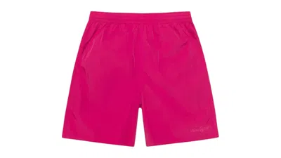 Pre-owned Stussy Men's  Nylon Court Short In Berry In Purple
