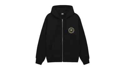 Pre-owned Stussy Men's  Ranger Zip Hoodie In Black