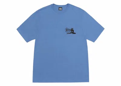 Pre-owned Stussy Men's  Relax Tee Shirt In Pacific