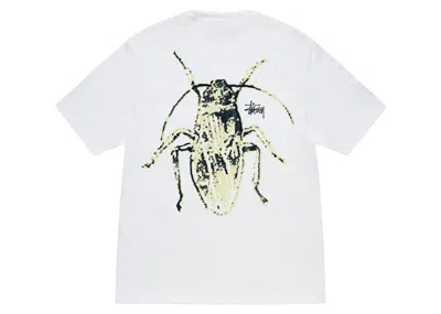 Pre-owned Stussy Men's  Roach Tee Shirt In White
