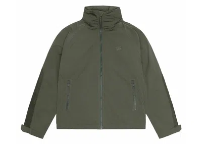 Pre-owned Stussy Men's  Short Military Parka In Pine