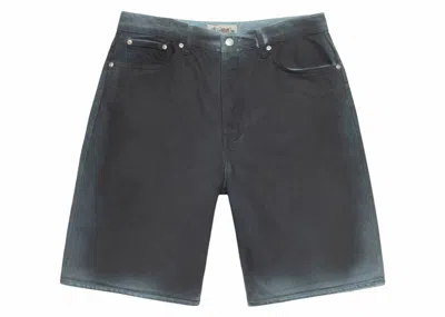 Pre-owned Stussy Men's  Short Spray Dye Big Ol' Short In Blue
