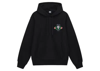 Pre-owned Stussy Men's  Skull Crest Hoodie In Black