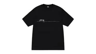 Pre-owned Stussy Men's  Smooth 80 Tee Shirt In Black