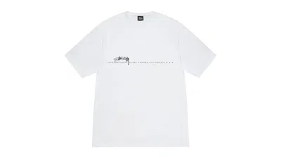 Pre-owned Stussy Men's  Smooth 80 Tee Shirt In White
