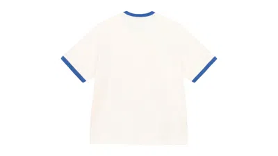 Pre-owned Stussy Men's  Sport Ringer Tee Shirt In Off White