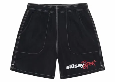 Pre-owned Stussy Men's  Sport Water Short In Black